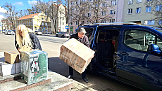 Wielkanocne dary dla rodaków na Litwie. Z Olsztyna wyruszył transport Wielkanocne dary dla rodaków na Litwie. Z Olsztyna wyruszył transport